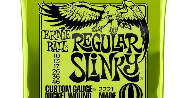 Encordoamento Ernie Ball Regular Slinky 10