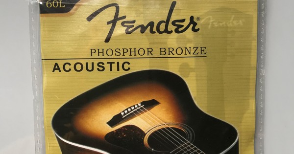 Encordoamento Fender Phosphor Bronze Aço 011