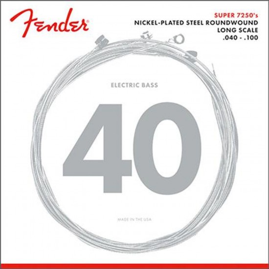 Encordoamento Fender Nickel-Plated Steel Roundwound .040 - .100