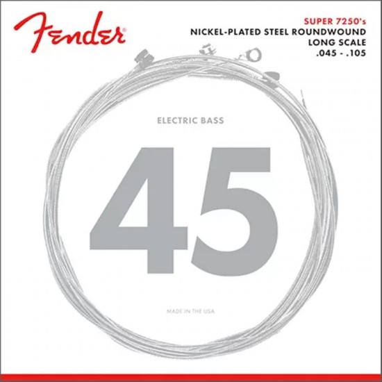 Encordoamento Fender Nickel-Plated Steel Roundwound .045 - .105