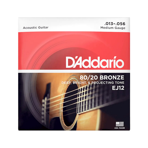 Encordoamento D'Addario Acoustic Guitar Bronze .013 - .056